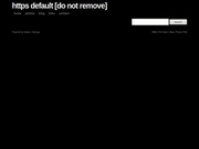 Https Default [do Not Remove]